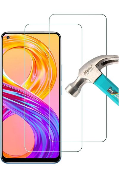 Generic 2 Pack, Compatible with Realme 8 Pro Screen Protector, Tempered Glass...