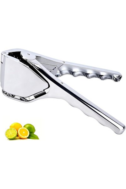 BeiLan Heavy-Duty Lemon Squeezer Stainless Steel - Handheld Juicer with Full ...