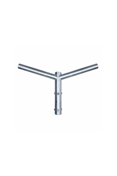 Elmot Elmos HD-205 double mounting bracket 1.5 m Ø60 mm galvanized, 1 pc.