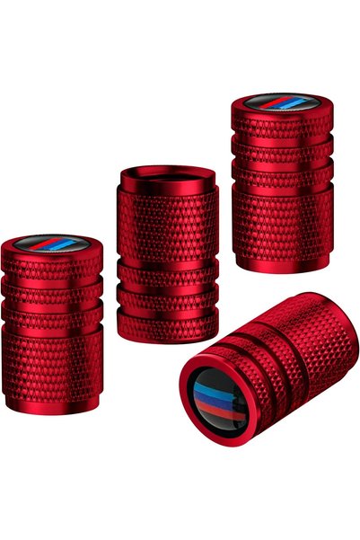 Generic غطاء صمام الإطارات، أغطية صمامات عجلات السيارة المعدنية لـ X1 X3 X4 X...