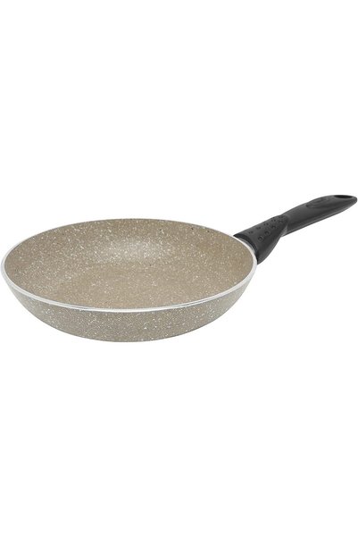 Generic Non Stick Aluminium Granite Coated Hangable Frying Pan Of 22 CM Greay...