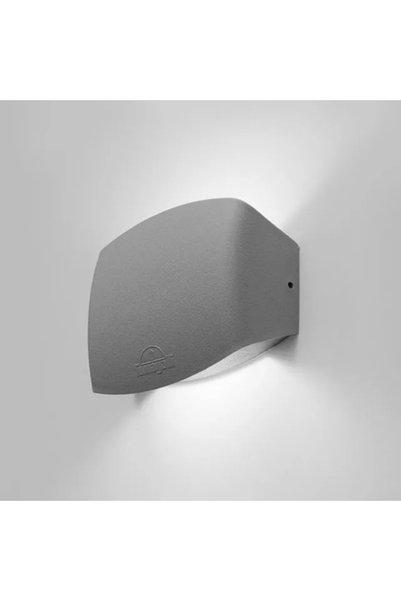 FUMAGALLİ Corp de iluminat Abram 150 gri transparent R7s LED 3,5 W