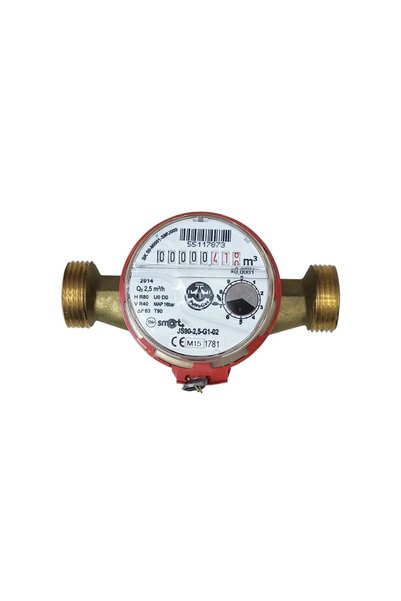 Apator Contor apă caldă JS90-2.5-G1-02 DN20 G1 fără olandezi Smart+ preechipa...