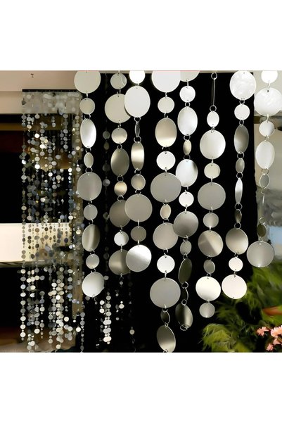 Generic Sequin Backdrop Curtains,10Pcs 1M Sparkle Sequin Door Beaded Curtain ...