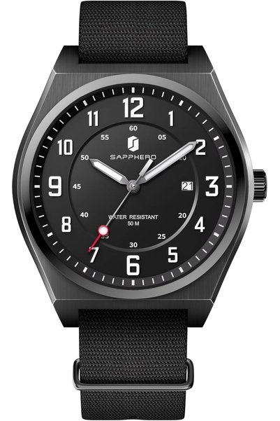 Generic Men's Watch Military Sports Watch 50M Water Resistant Luminous Pointe...