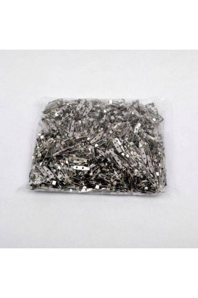OEM Rectangular Metal Pins For Brooches 2cm 1000pcs