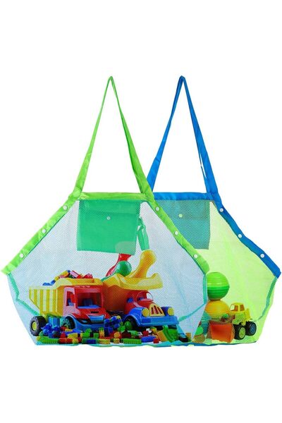 Generic Mesh Extra Large Beach Bag Tote Bag for Carrying Beach Toys Grocery S...