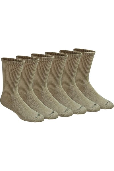 Generic Men's Dri-Tech Essential Moisture Control Crew Socks, Available in M-...