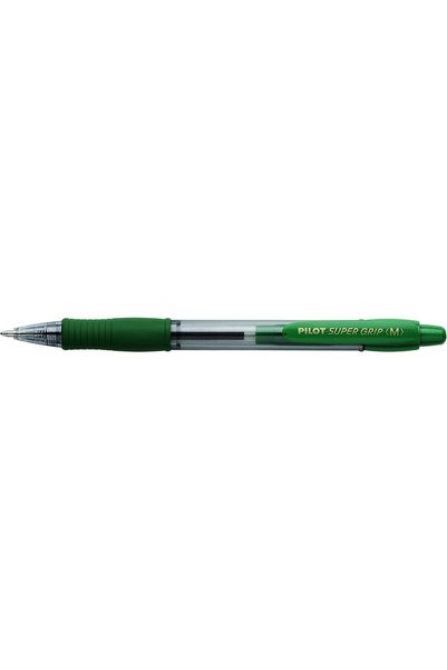 Generic BPGP-10R-M-G 1.0 mm Super Grip Retractable Ball Point Pen, Green