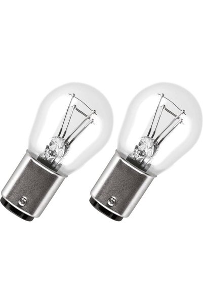 Generic Original Line 12 V Signal Lights with Metal Base P21/4 W Double Blist...
