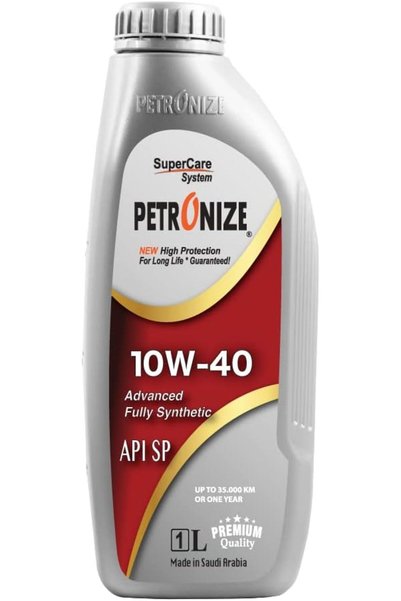 Generic زيت محركات البنزين، تركيبة اصطناعية بالكامل، درجة SP 10W-40، عبوة 1 لتر.