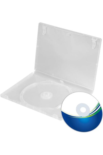Generic Alipis 6Pcs CD/DVD Jewel Case, Clear PP Single DVD Disc Case Storage ...
