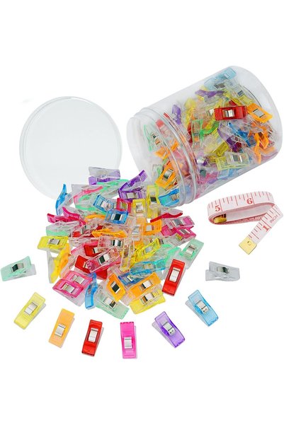 Generic مشابك خياطة متعددة الاستخدامات، مشابك عالية الجودة للتطريز بألوان متن...