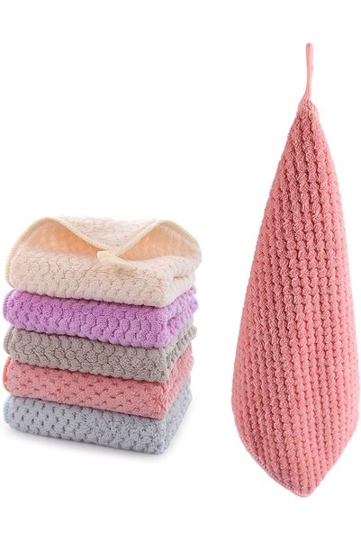 Generic Onlup Hanging Hand Towels，Hand Dry Towels for Kitchen & Bathroom, Sup...