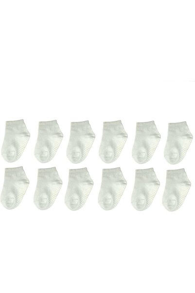 Generic جوارب قطنية للأطفال حديثي الولادة، جوارب تيري، مضادة للانزلاق، مناسبة...