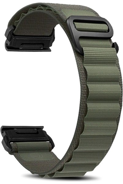 Generic QuickFit حزام 22 مم 26 مم، حزام ساعة رياضي من النايلون والتيتانيوم G-...
