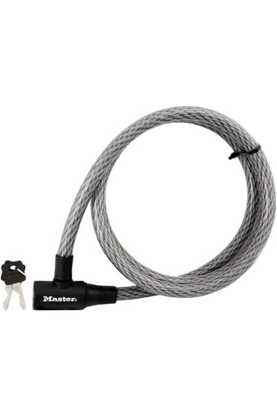 Generic Cable Lock, Keyed Bike Lock, 6 ft. Long, 8155D