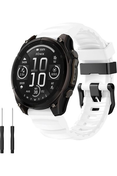 Generic Compatible with Garmin Fenix 8 47mm Watch Strap/Fenix 7 Pro/Fenix 6, ...