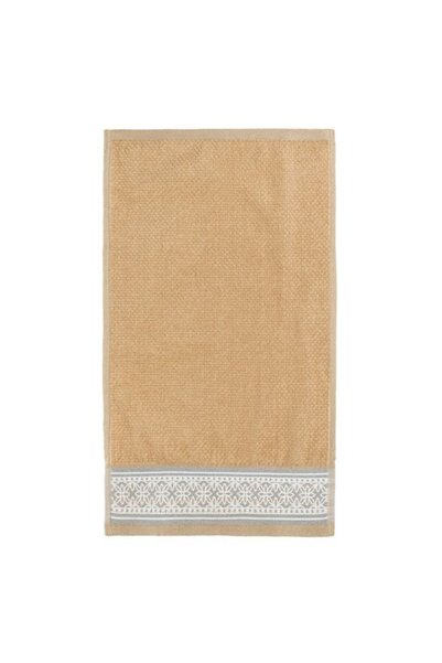 SHOPIENS Prosop de bucatarie 60x35 cm bej cu model border tiles Shopiens®