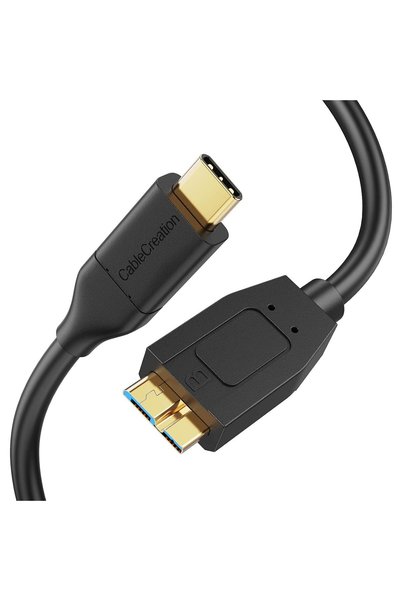 Generic كابل USB-C لنقل البيانات من القرص الصلب، طوله 2 قدم، وسرعة نقل البيان...