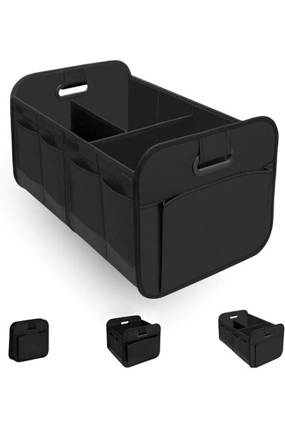 Generic Trunk Organizer for Car, Reinforced Handles, Collapsible Storage Box ...