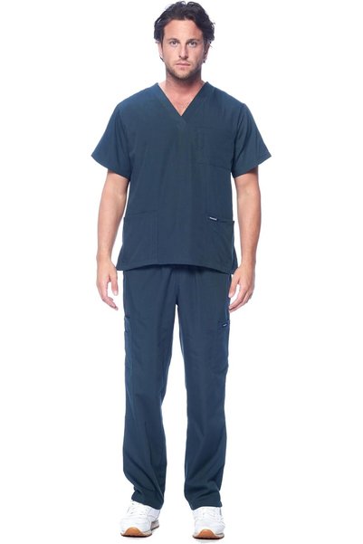 Generic Dagacci Scrubs Medical Uniform Men Scrubs Set Medical Scrubs Top and ...