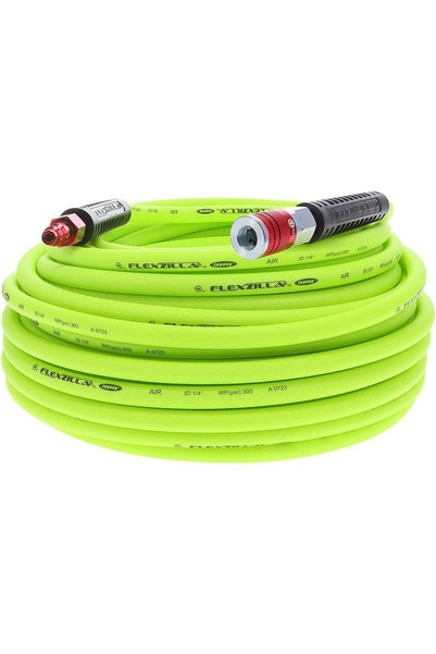 Generic Air Hose with ColorConnex Industrial Type D Coupler and Plug, 1/4 in....