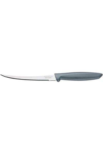 Generic Plenus 5 Inches Tomato Knife with Stainless Steel Blade and Gray Poly...