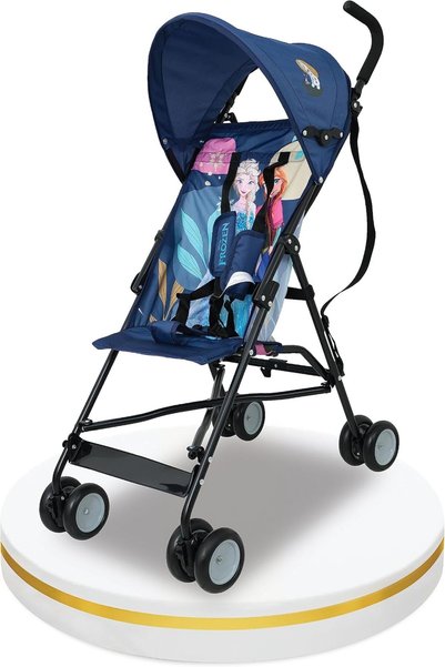 Generic Frozen 2 Lightweight Buggy Stroller | 3-36 Months, Purple, Rear Break...
