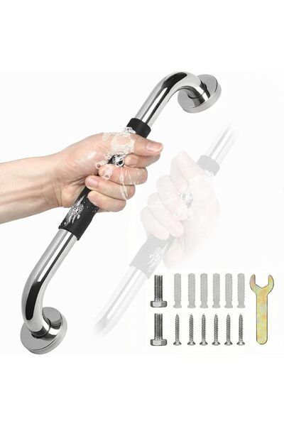 Generic 1Pack 40cm/16inch Stainless Steel Grab Bars for Showers and Bathtubs,...