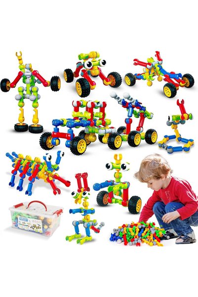 Generic Kids Building Kit STEM Toys, 170 Pcs Preschool Classroom Educational ...