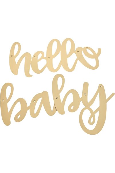 Generic Hello Baby Script Banner