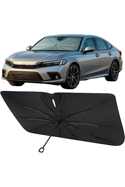 Generic Custom Fit Windshield Sun Shade Umbrella for 2022-2026 Honda Civic