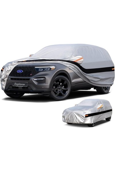 Generic 10 Layers SUV Car Cover Custom Fit for Ford Explorer (2006-2025), Wat...