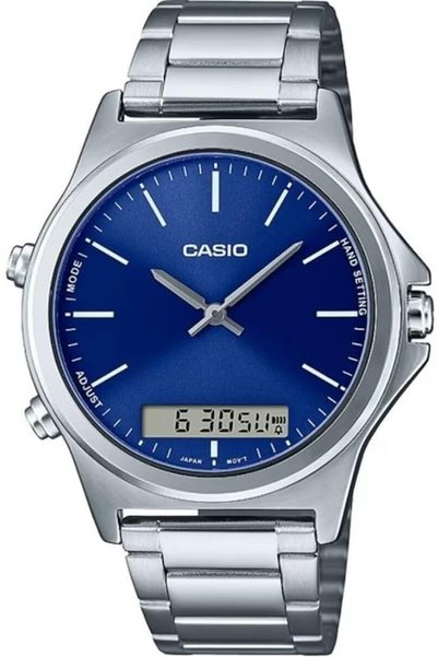Generic analog black dial men's watch