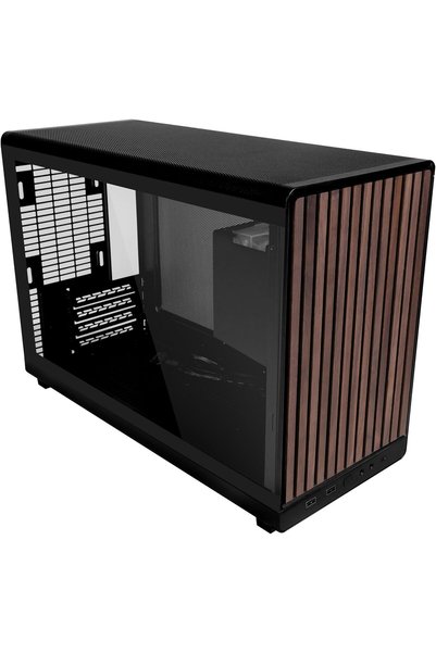 Generic هيكل صغير الحجم A3-26.3L - لوحة أمامية وجانبية من الخشب مع زجاج مقوى ...
