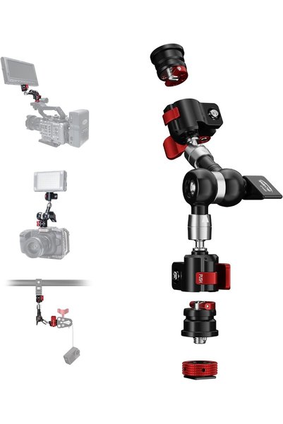 Generic Magic Arm Spider Crab MA3-4,Camera Arm with 1/4''&3/8''Screw,7inch Ar...