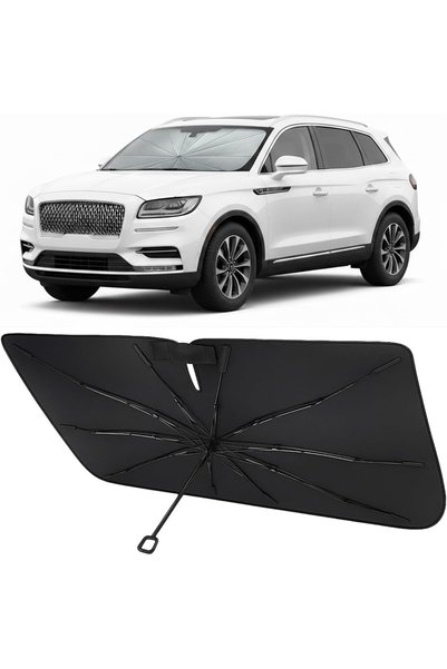 Generic Custom Fit 2024-2026 Lincoln Nautilus Windshield Sun Shade Umbrella
