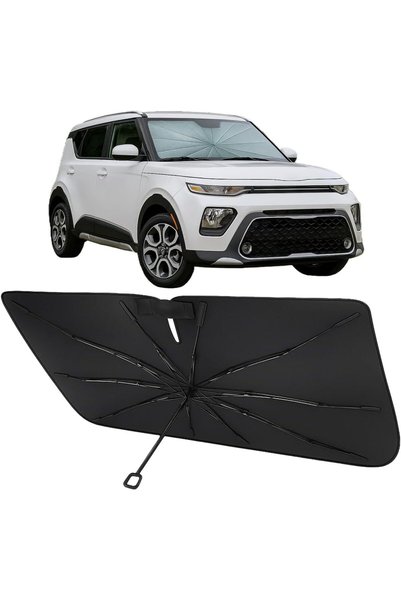 Generic Custom Fit Windshield Sun Shade Umbrella for 2020-2026 Kia Soul