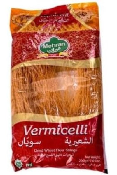 MEHRAN Vermicelli, 200 g | Thin Vermicelli for Sweet & Savory Dishes | Halal ...