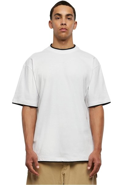Generic Mens Bekleidung Contrast Tall Tee T-Shirt (pack of 1)