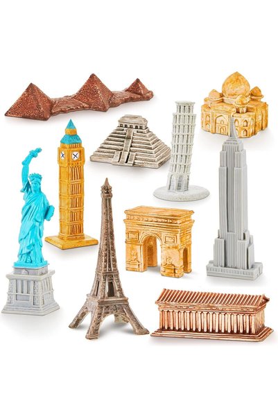 Generic 20 Pcs City Miniature Building Mini Toys, World City Miniature Party ...