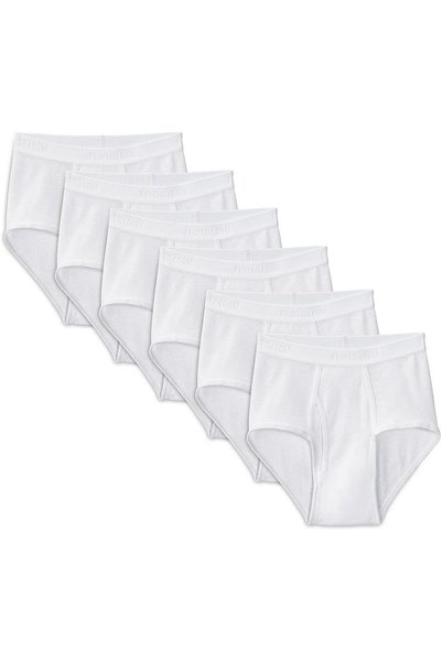 Generic ملابس داخلية رجالية فاخرة من القطن (مقاس عادي وكبير) (عبوة من 6 قطع)