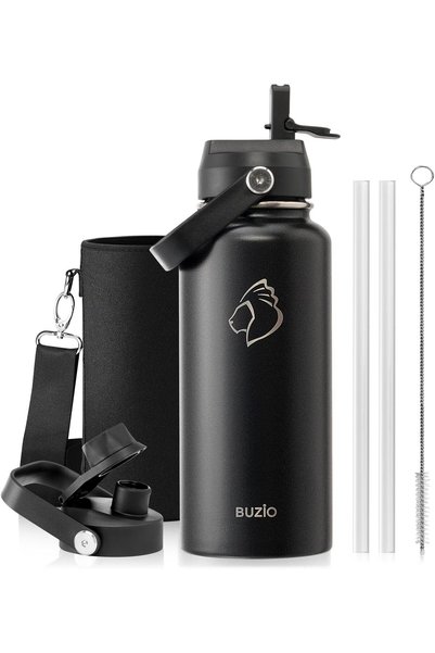 Generic 32 oz Water Bottle, (Cold for 48 Hrs) 950ml Insulated Stainless Steel...