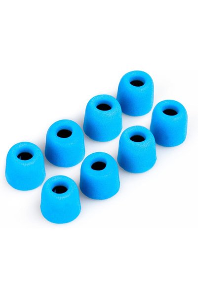 Generic 4 أزواج/8 قطع من أغطية سماعات الأذن المصنوعة من الفوم، أغطية بديلة من...