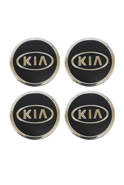 PBauto metal cap sticker set, for Kia, 4 pieces
