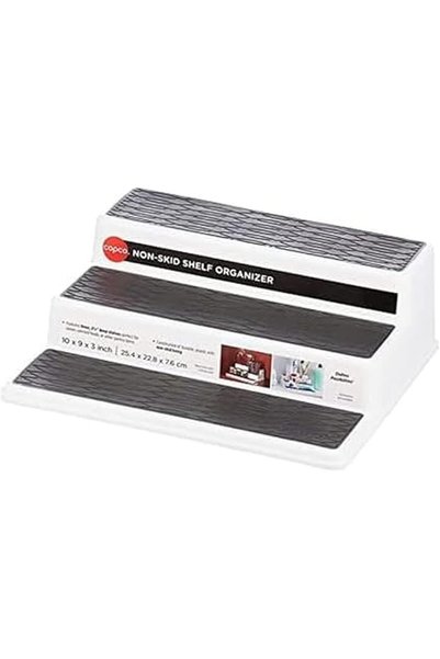 Generic منظم توابل ثلاثي الطبقات غير قابل للانزلاق، خزانة مطبخ، مقاس 10 بوصات...