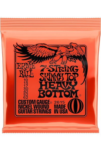 Generic 7-String Skinny Top Heavy Bottom Slinky Nickel Wound Electric Guitar ...