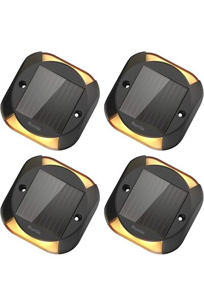 Generic Solar Decking Lights 4 Pack, Warm White Solar Ground Light IP65 Water...