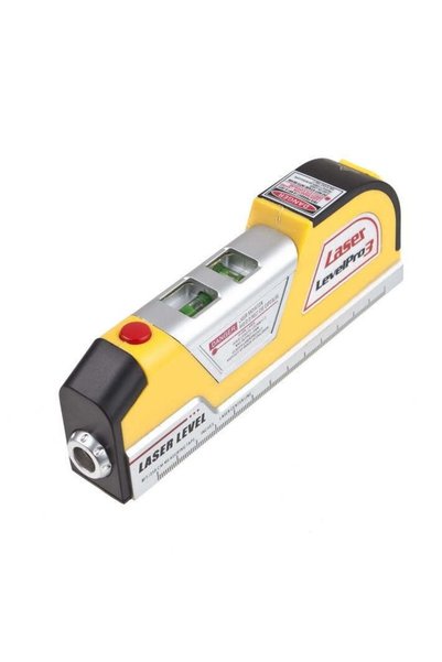 FOXMAG24 Nivelă laser Level Pro3, galbenă, 650 nm, 142 g
